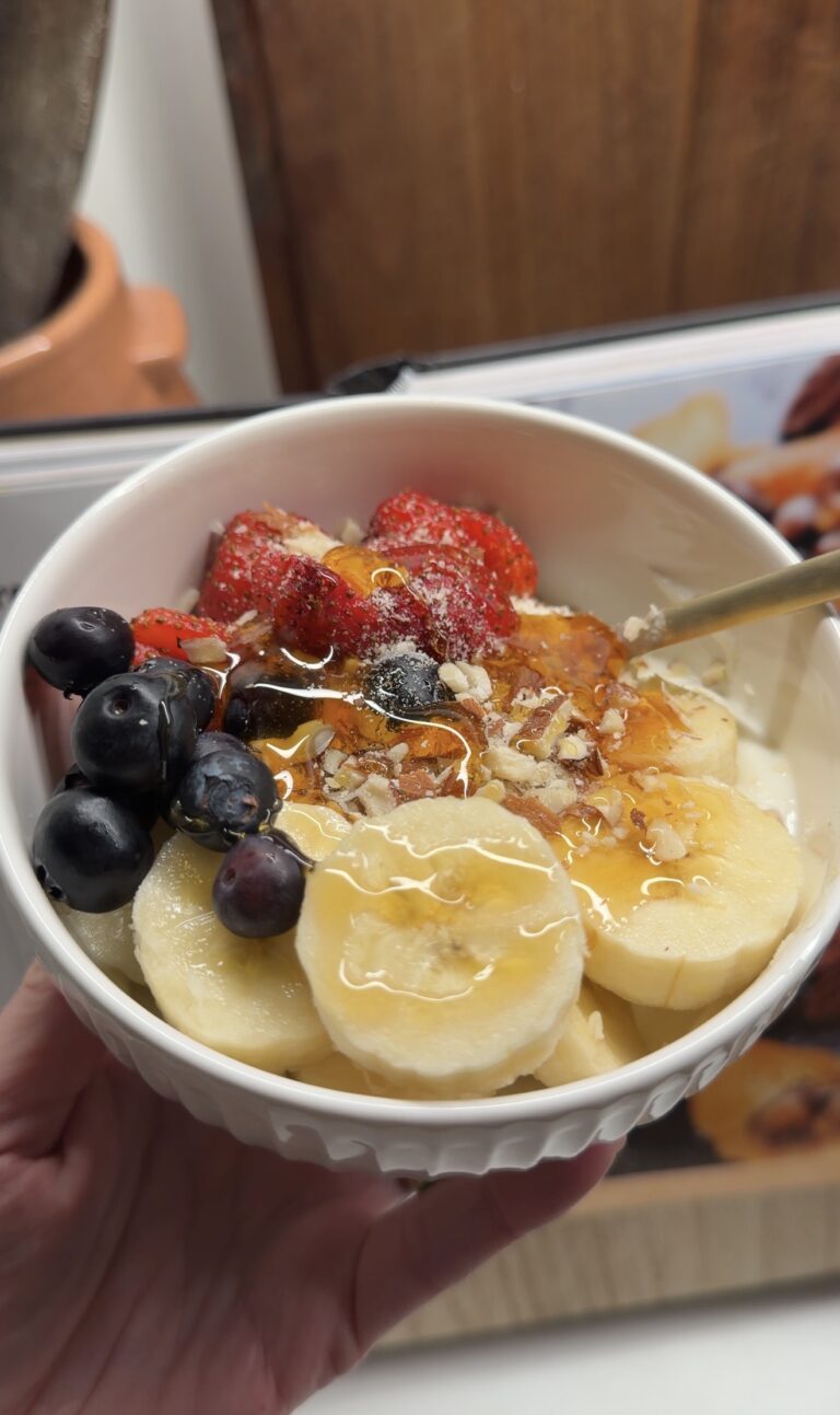 Greek Yogurt Chia Pudding Breakfast Bowl